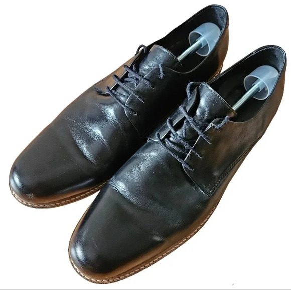 Airborn Argentinian Men's Formal Classy Leather Black Shoes Size EU 45 US 12. - Picture 7 of 13